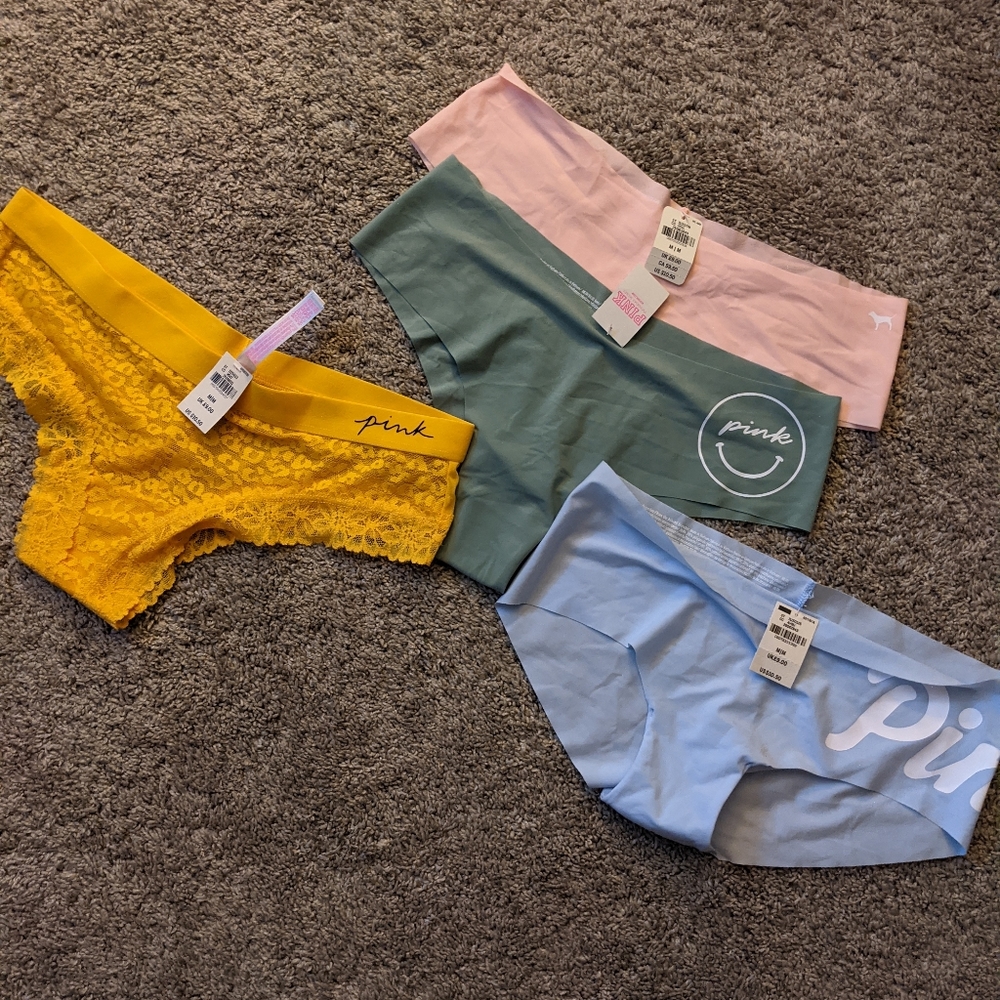 Victoria's Secret PINK panties medium 4 for $20!